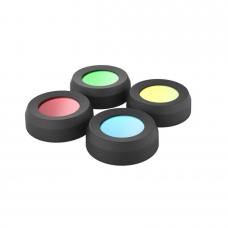 Filtro de luz Ledlenser com 36mm com 4 cores