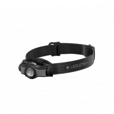 Lanterna de cabeça Ledlenser MH5 cinza e preta
