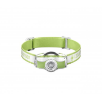 Lanterna de cabeça Ledlenser MH5 400 lúmens branca/verde recarregável