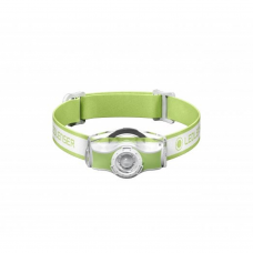 Lanterna de cabeça Ledlenser MH5 400 lúmens branca/verde recarregável