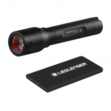 Lanterna Ledlenser P5R promocional com Powerbank recarregável