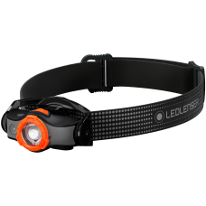 Lanterna de cabeça Ledlenser MH5 400 lúmens cinza/laranja recarregável