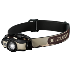 Lanterna de cabeça Ledlenser MH4 400 lúmens preto/areia recarregável