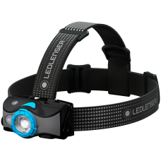 Lanterna de cabeça Ledlenser MH7 600 lúmens preto/azul recarregável
