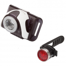 Conjunto lanterna de bicicleta Ledlenser B3 e B2R